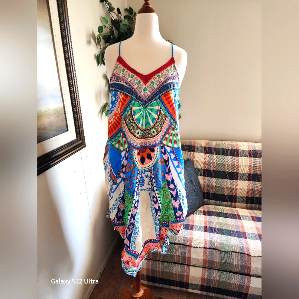 flying tomato spaghetti strap dress